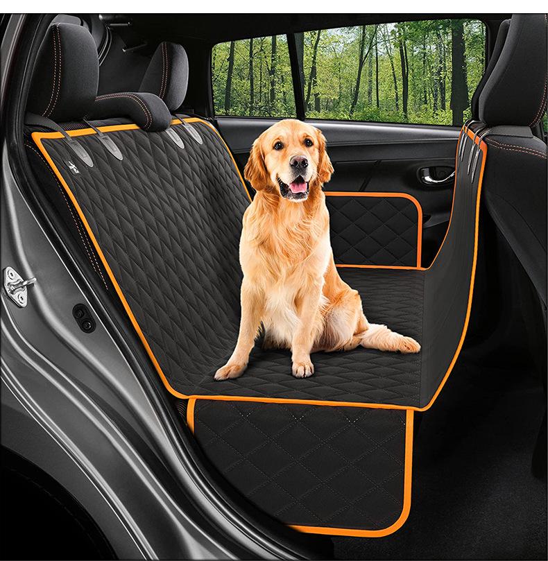 Pet Dog Seat Cover for Car – Rear or Front, Anti-Stain Mat for Medium/Large Dogs, Travel Essential