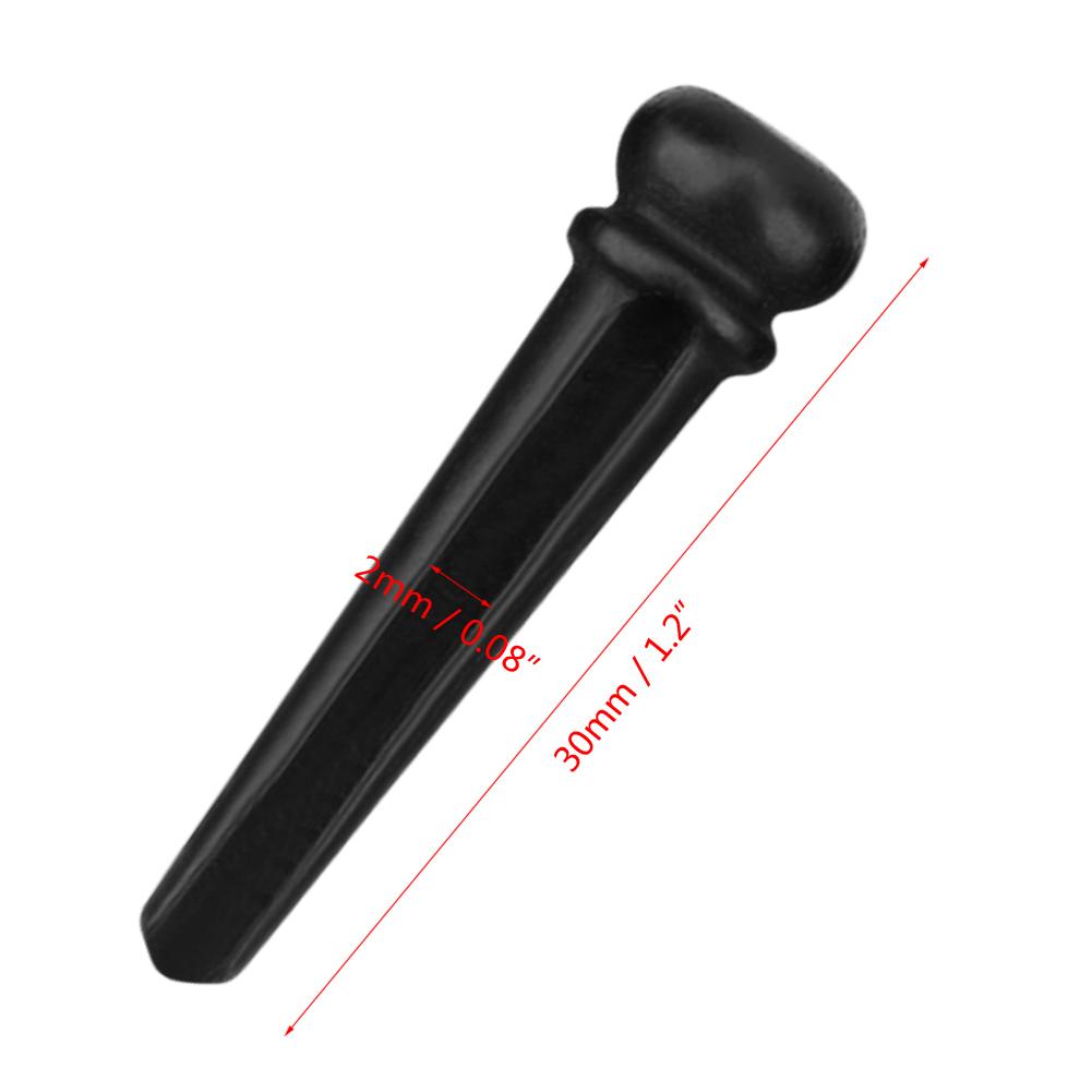 Buy 6Pcs Guitar Pins, 6Pcs Bridge Pins pic