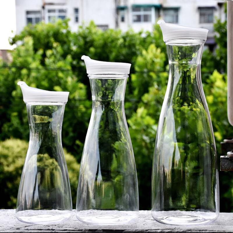 0.6L Transparent Plastic Waist-Shaped Pitcher