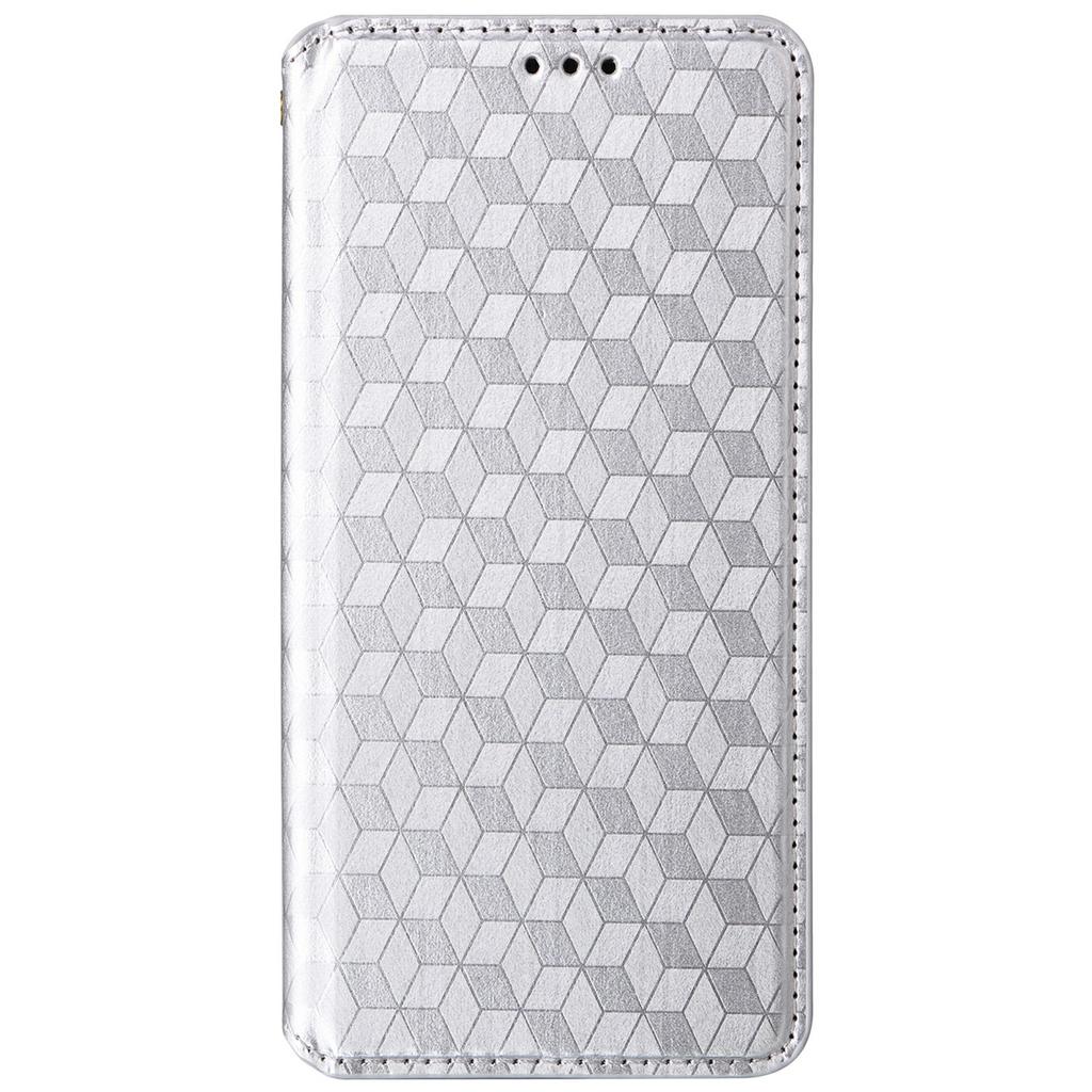 For Motorola Thinkphone 25 5G/Edge 50 Neo 5G/Moto S50 5G Wallet Case Rhombus Imprinted Leather Phone Cover
