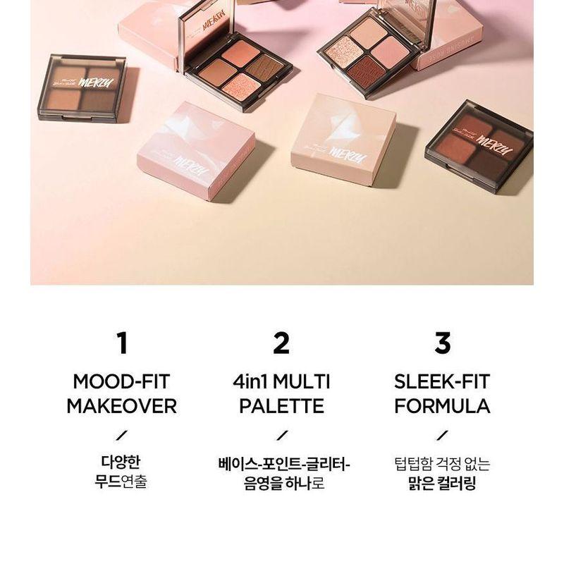 MERZY - Mood Fit Shadow Palette - 3 Colors