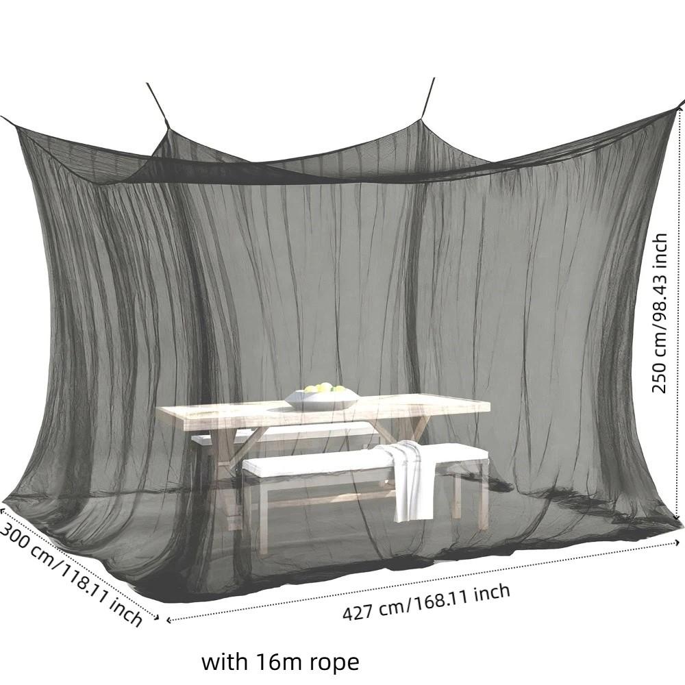 Portable Mosquito Net Shelter Summer Hanging Mosquito Mesh Insect Proof Tent Garden Backyard