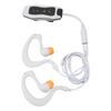 MP3 Player IPX8 Waterproof Rechargeable USB2.0 Music Player with Waterproof Earphone for Swimming Diving Running