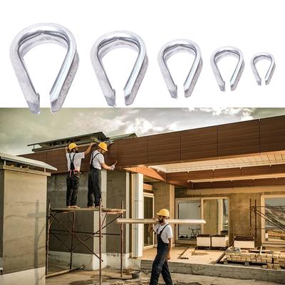 304 Edelstahl-Drahtseilklemmen, Wäscheleinen-Rigging-Seil