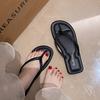 Flat Bottomed Flip Flops, Versatile for Summer, Casual Beach Vacation, Beach, Clip On Flip Flops