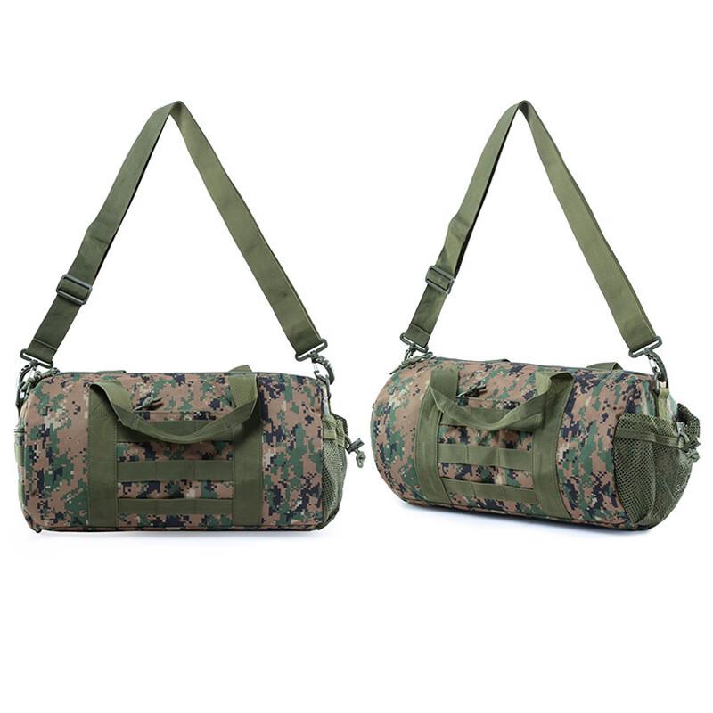 Yi Shan Outdoor Camouflage Barrel Shoulder Bag