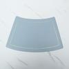 Scalloped Leather Placemat Table Mat Oil-Water-Proof And Heat-Insulating Household PU Table Coasters Kitchen Device Sets