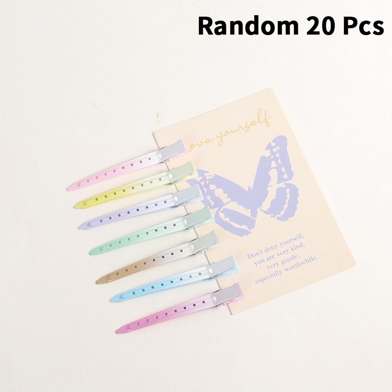 20Pcs Professional Ladies Salon Fixed Hair No Bend Hair Clip Hair Accessory Makeup No Crease Hair Clips Hairdresser Styling Tool