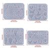 Earring Pendant Silicone Mold Heart DIY Epoxy Resin Mould Jewelry Making Tools