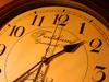 Santel Retro Clock Wall DQL711 Japanese-made Radio-Controlled (Antique Radio-Controlled Clock)