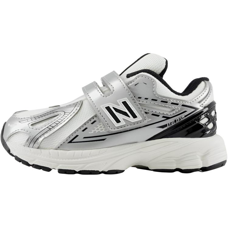New Balance NB 1906R Fabric Comfortable And Lightweight Breathable Low top Toddler Shoes Silver Infant And Toddler IV1906WP 26