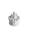 Creative New Castle Cake Storage Box Silicone Mold Candle Cup Gypsum Mold Jewelry Storage Box Dropping Mold Home Supplies