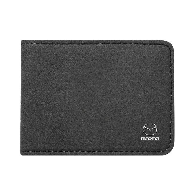 Nuova Custodia in Pelle per Patente di Guida Auto Porta Documenti di Guida per Auto Porta Carte di Credito per Mazda MX-5 Miata