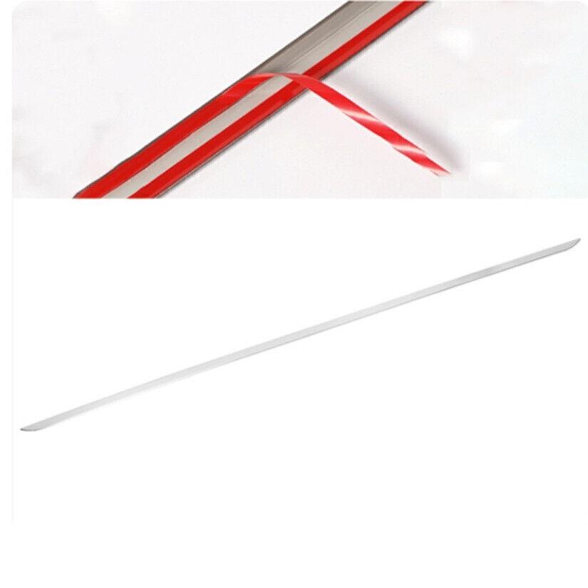 For Highlander Toyota 2020-2023 Chrome Steel Rear Door Trunk Lid Tailgate Strip