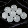 White Fluorite & Green Rabbit Hair Silk Beads for DIY Jewelry Bracelets & Necklaces