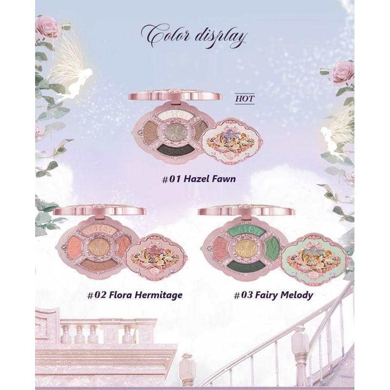 Flower Knows - Midsummer Fairytales Embossed Five-Color Makeup Palette - 03