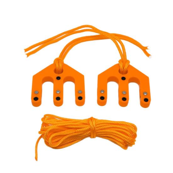

Labor-Saving Lifting Pulley Block Game Block And Tackle System Backcountry Garage Outdoor Hunting Game Heavy Lifting Rope Hoist Tools помаранчевий