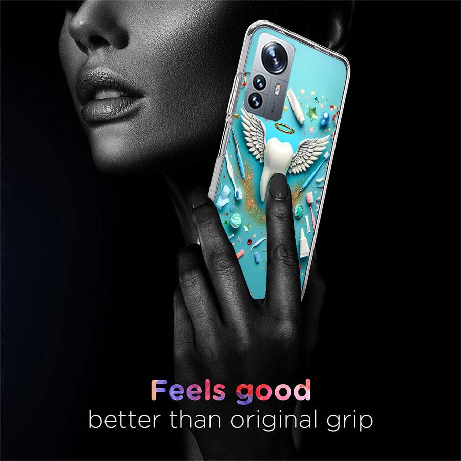 Dentist Tooth Pattern Phone Case For Xiaomi Poco X3 NFC X4 GT M3 M4 M5 M5S X7 X6 X5 F6 Pro F5 F4 Mi F3 F2 Cover TPU Capa Coque C