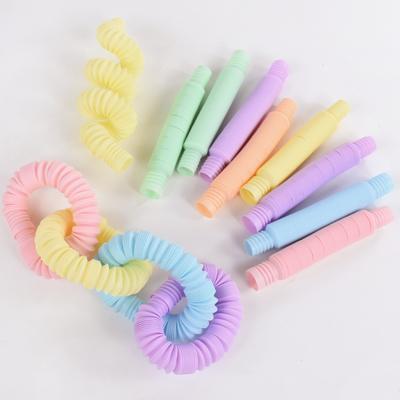 6-24 Stück Flexible Pop Tubes Fidget Sensorisches Spielzeug Stressabbau Kleinkind Geschenk Kinder Geburtstagsfeier Gastgeschenke Pinata Goodie Bag Füller