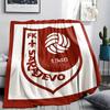 FK Sarajevo Print Flannel Blanket, High quality Comfortable for All Seasons, Home Decor, Warmth and Comfort, Perfect for Christmas Gifts