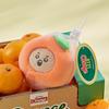 BT BABY orange party series doll keychain, bag hanging LINE FRIENDS