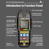 Automatic Digital Multimeter Portable AC/DC Current Voltage Resistance Capacitance Rechargeable NCV Clamp Meter Diode Tester U-shaped Pliers Burnproof