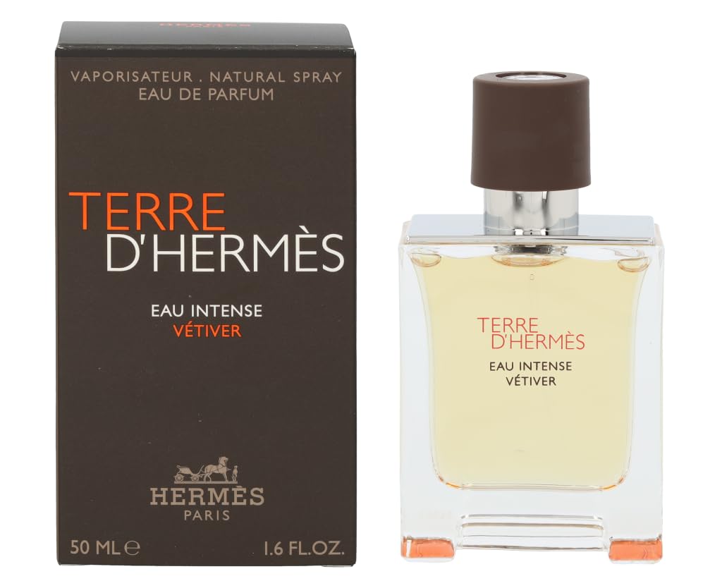 HERMES Terre Eau Intense Vetiver Eau De Parfum Spray 50ml 50ml d'Hermès [Used] (x 1)
