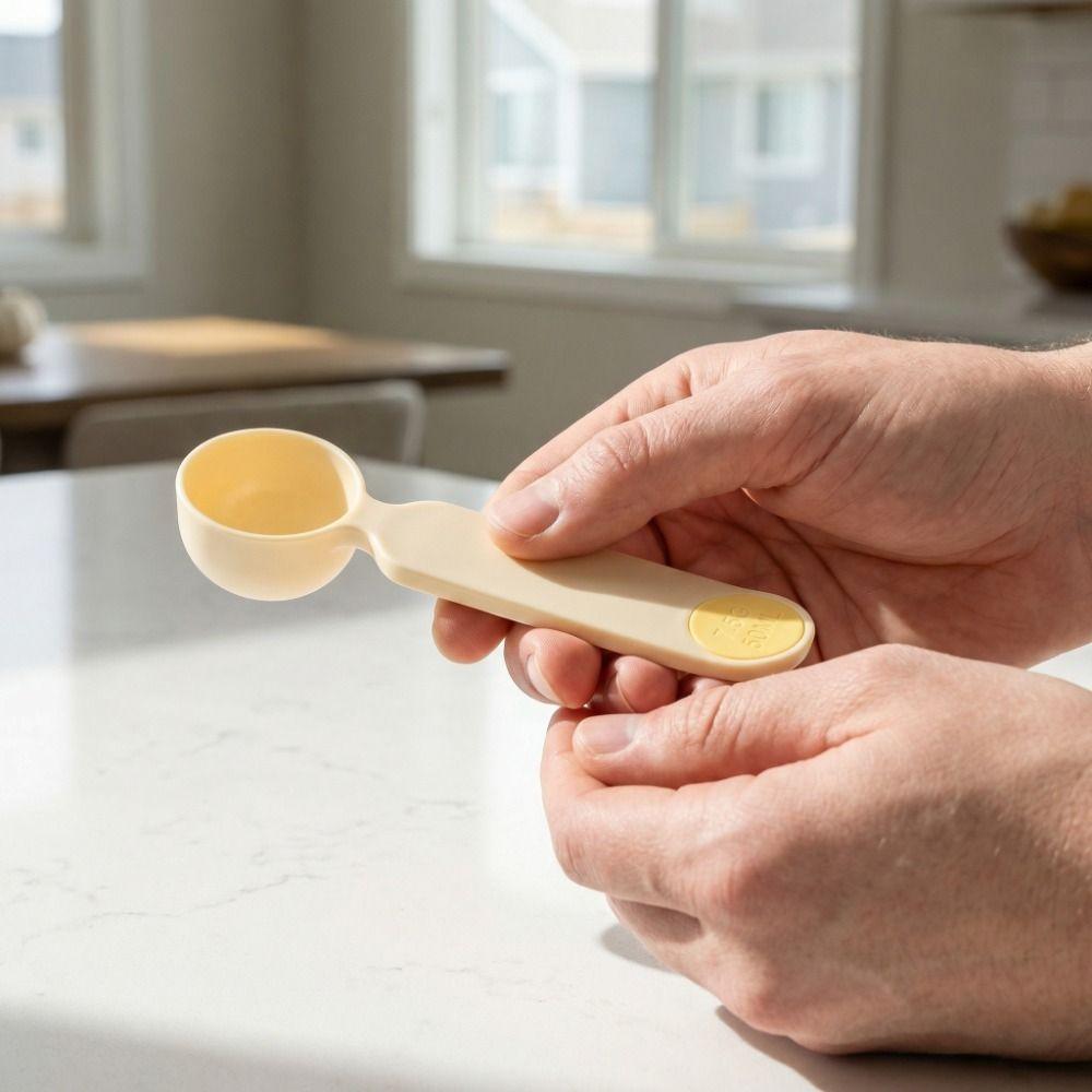 Portable Kitchen Measuring Spoon Stacking Coffee Sugar Scoop Baking Measuring Set  Cake Baking
