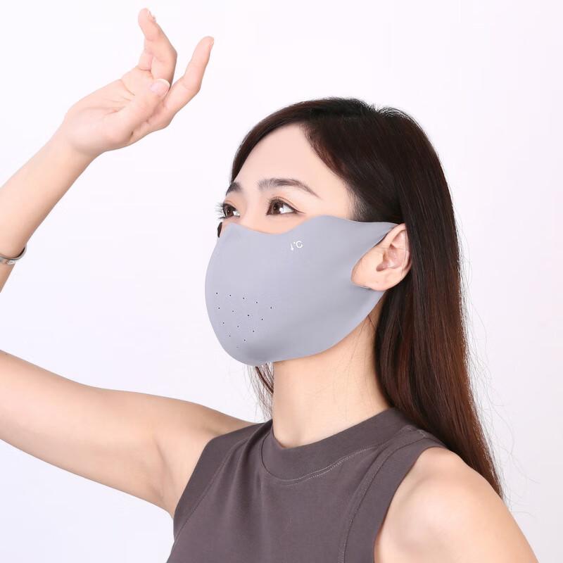 Breathable Ice Silk Sun Protection Face Mask