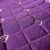 100*148cm Cotton Linen Quilted Fabric Sponge Embroidery Pattern Fabric For Diy Car Interior Seat Cover Upholstery Sofa Material