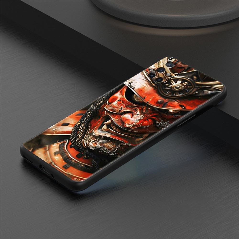 Phone Case For OnePlus 15 13 12 11 10 9 8 7T Pro 13T 13R 12R 10R 9RT 8T Nord 2T CE 2 3 5G Lite Cover Japan Ghost Face Samurai