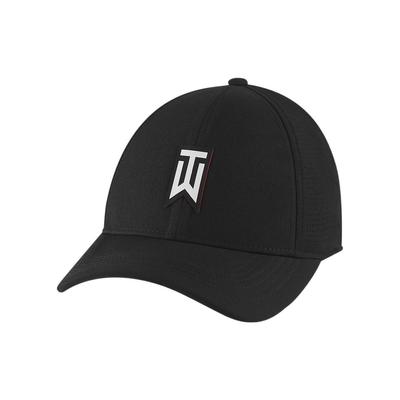Nike Modetrend Gebogener Schirm Baseballkappe Unisex Hüte Schwarz DH1344-010