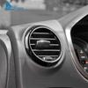Real Soft Carbon Fiber Sticker For Seat Leon 2005 2006 2007 2008 2009 2010 2011 2012 Car Both Side of Air Outlet Accessories