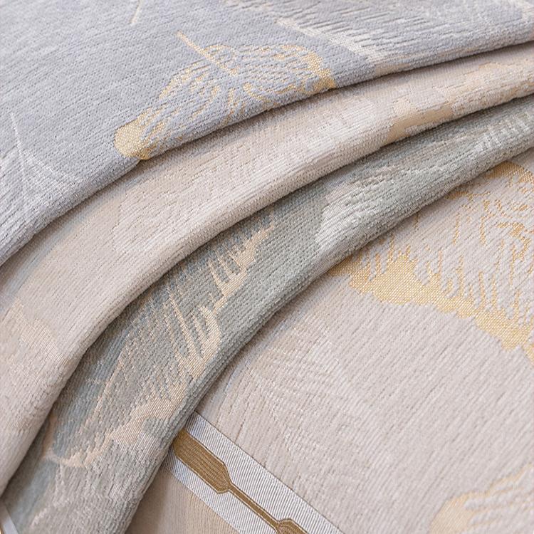 Chenille Sofakissen Universell für alle Jahreszeiten, Neues hochwertiges Sitzkissen in leichtem Luxus, Rutschfester Sofabezug aus Leder, Bezugstoff