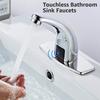 Berührungsloser Sensor Wasserhahn Touchless Badezimmer Waschbecken Automatische Wasserhähne Waschbecken Armaturen Wasserhahn