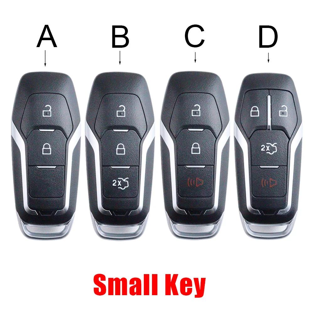3/4/5 Botton M3N-A2C31243800 Ds7T-15K601-D Car Key Fob Case Shell Housing For Ford Mustang Edge Explorer Fusion Mondeo Kuka