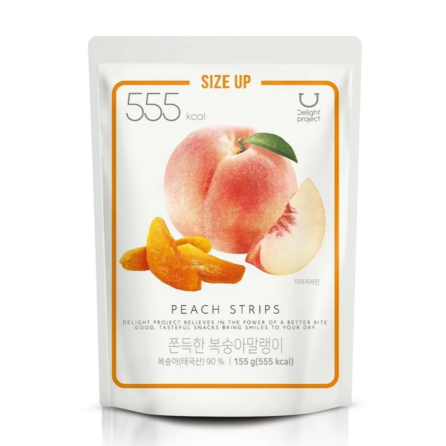 Delight project Peach Strips 155g/2bag Peach Strips 155g/2bag