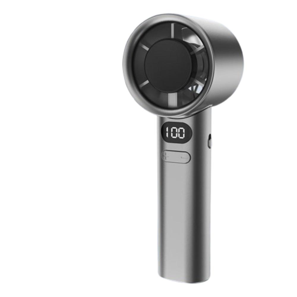 USB Rechargeable Small Electric Fan 120 Gears Adjustable Desktop Fan Handheld Fan  Student