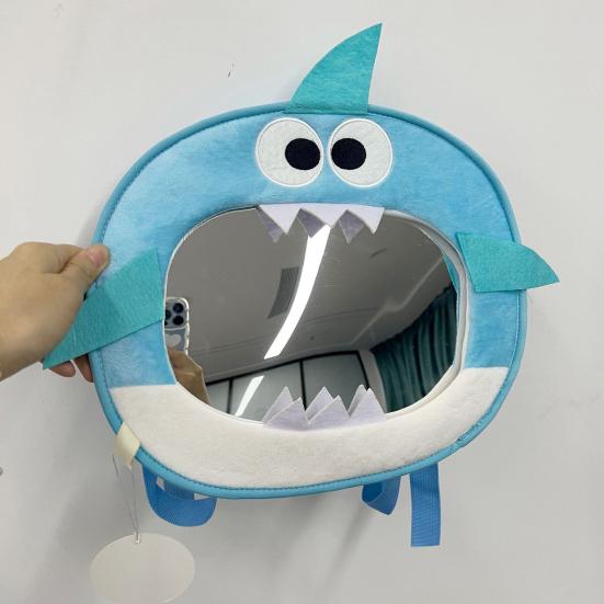 Baby Seat Mirror Reflective Large Vision Acrylic Cute Cartoon Safety Back Babyview Mirror Household Supplies