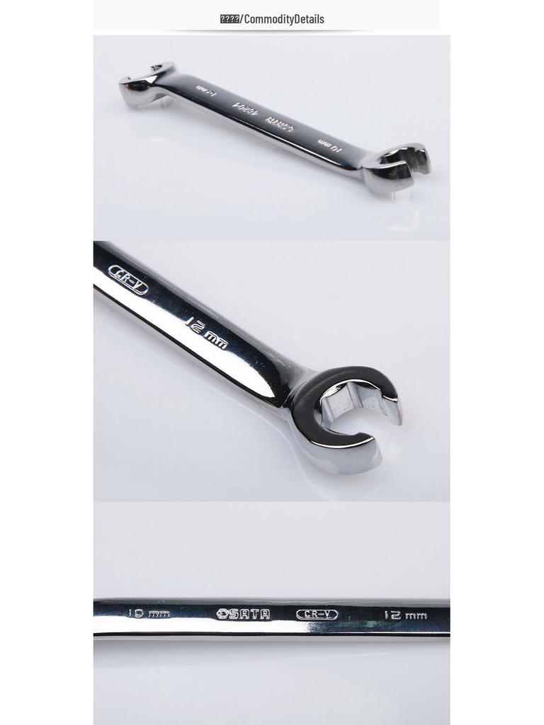 SATA Fully Polished Oil Filter Wrench (Models: 48200-48204)