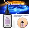 DIY Kristall Transparent UV Schnelltrocknender Kleber Hart Aushärtendes Harzgel 50g