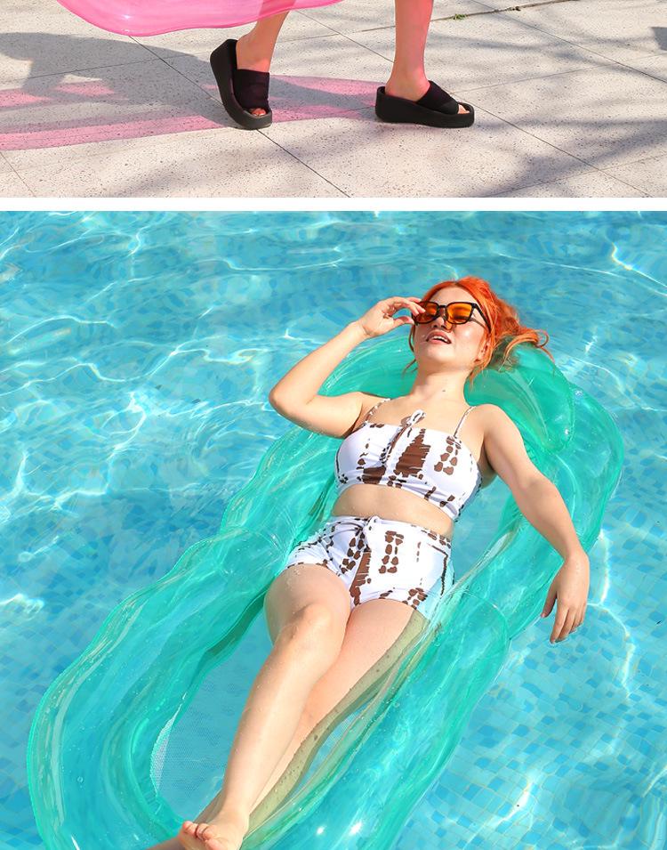 Inflatable Water Lounge: Floating Bed, Chair, Mat, and Raft for Kids - Swimming Pool Toy Water Bed