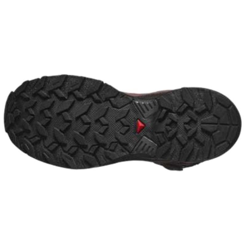 SALOMON Slip-Resistant Warm And Wear-Resistant High-Top Trekking Shoes Women's Black Sneakers L47585800