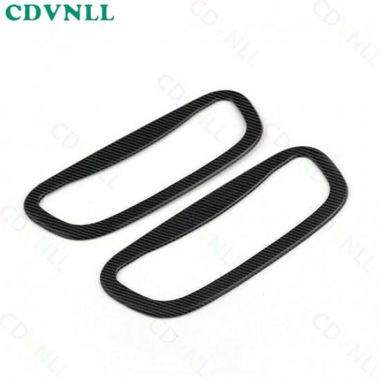 Inner Tailgate Rear Door Switch Trim For Jeep Cherokee 2014-18 ABS Carbon Fiber