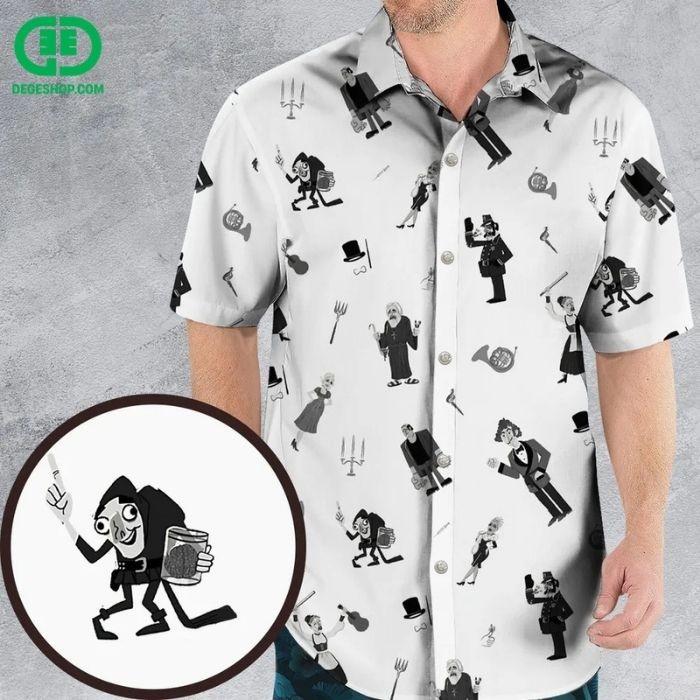 Young Frankenstein Characters Hawaiian Shirt Unisex T-Shirt L