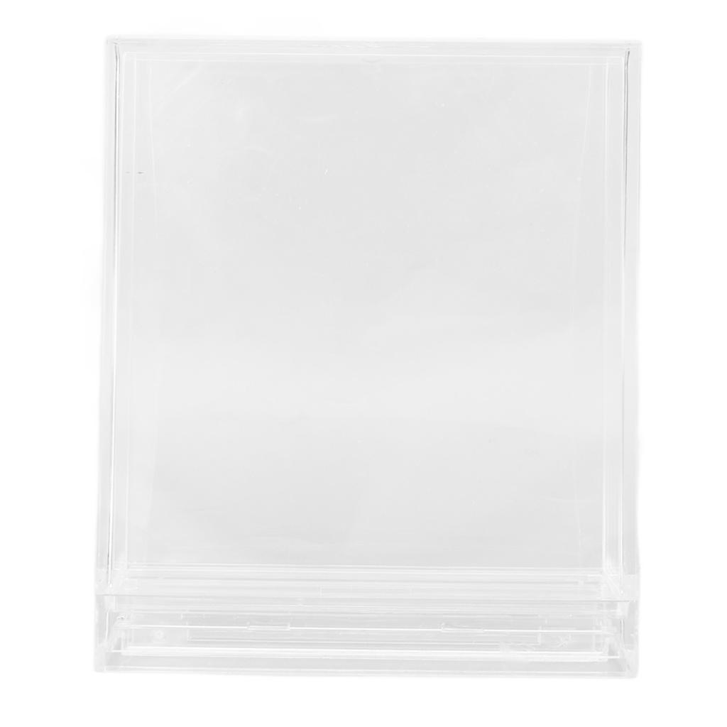 Desktop Mini Bilderrahmen PC Doppelseitig Transparent Freistehend Sofortbildrahmen für Instax