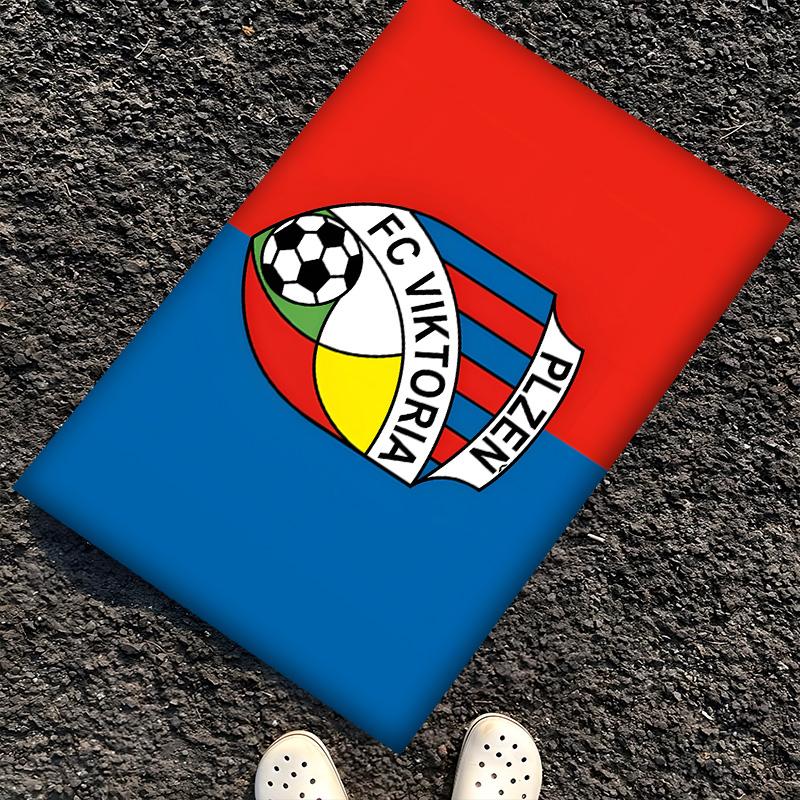Fc Viktoria Polyester Carpet, Soft Indoor Mat for Office Chair, Living Room, Computer Desk - Decorative Home Office Rug Design