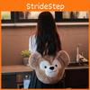 The Bear Duffy Plush Backpack Cartoon Bag Adjustable Shoulder Straps