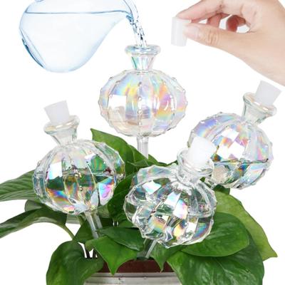 Bombilla de Riego Automático Diseño de Cactus Maceta Inserto Dispositivo de Riego Automático Globos de Riego para Plantas de Interior Riego de Vacaciones