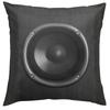 Home Decor Pop Band Cushion Cover Black Guitar Music Pillowcase Retro Speaker Piano Rock White